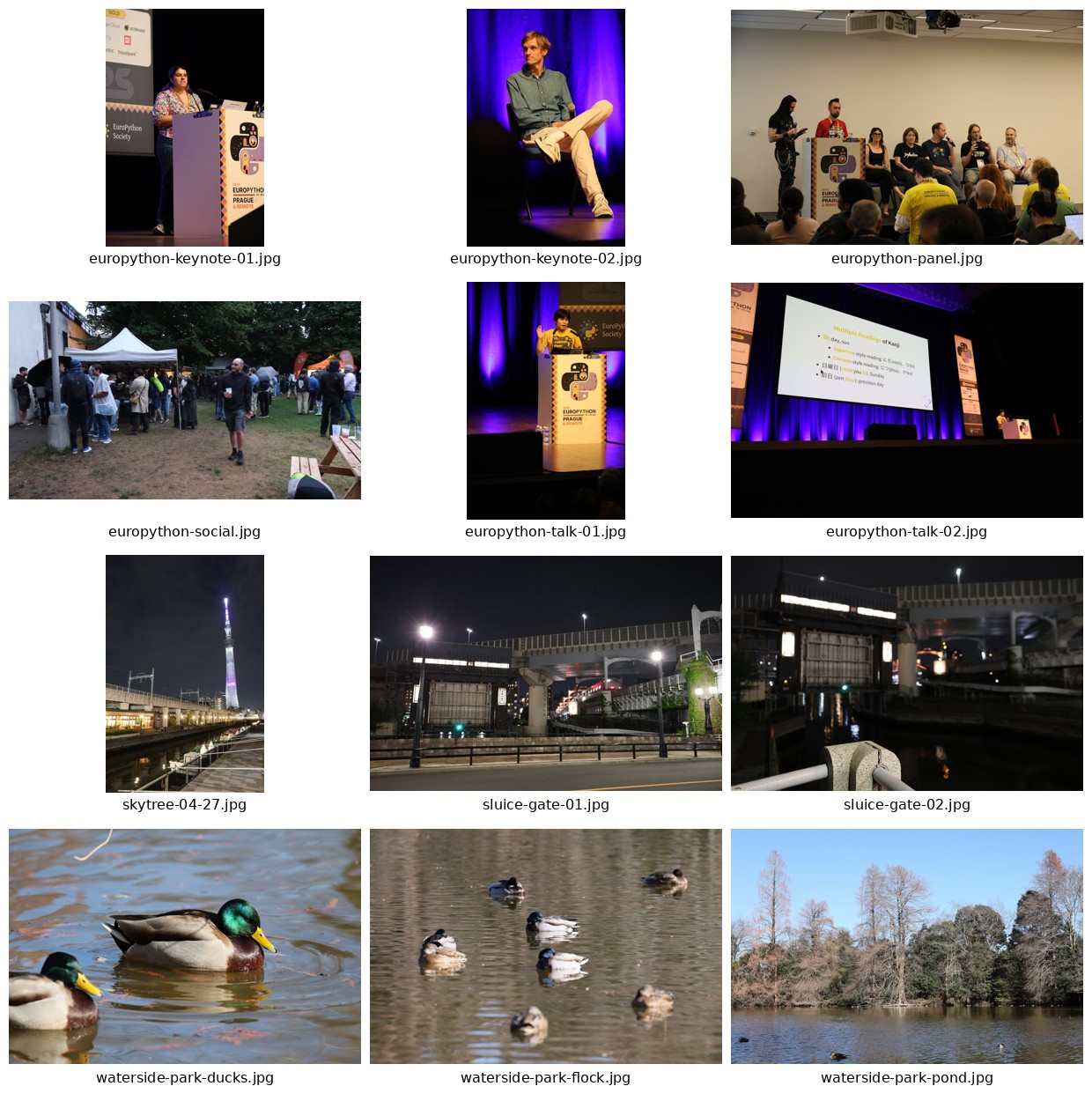 検索対象の画像